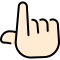 Ganze Hand icon