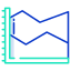spline chart icon