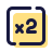 x2 icon