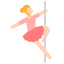 ballerina di pole dance icon