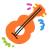 scribby style guitar icon