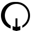 hatch style abmelden abgerundet unten icon