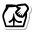 stickers duotone style 성범죄자 icon