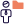 Businessman sharing a single folder on an online server icon
