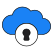 cloud security icon