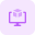 computer 3d printing icon