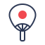chinese fan icon