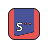 color hand drawn style 简单的 icon