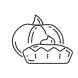 pumpkin tartlet icon