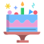 christmas cake icon