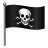 Piratenflagge icon