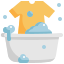 washing clothes icon