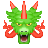 emoji style 용의 얼굴 icon