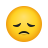 Enttäuschtes Gesicht icon