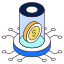 digital safe money icon