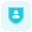 securing the future of the female user form online crime icon