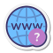 stickers style whois icon