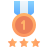 Three Star Medal icon