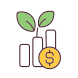 Sustainable Financial Growth icon