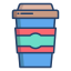 external-paper-cup-bar-and-restaurant-icongeek26-linear-color-icongeek26 icon