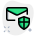 Email shield protection icon