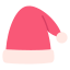 외부-산타 모자-크리스마스-victoruler-플랫-victoruler icon