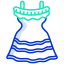 을 모델로 드레스 icon