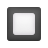 Emoji mit schwarzem quadratischem Knopf icon
