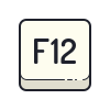 f12キー icon