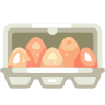 Egg in box icon