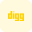 externe-digg-a-news-agrégatator-avec-un-logo-front-page-tritone-tal-revivo icon