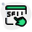sell products online on a browser with touch screen icon