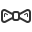 bow tie icon