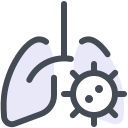 enfermedad pulmonar icon