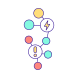 smart grid analytics icon