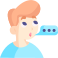 speaking icon