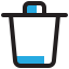 trash bin icon