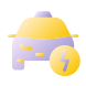 Taxi and Lightning icon