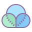 cute color style 레인드롭.io icon