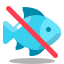 arcade style no fish icon