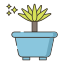 外部-ユッカ-植物-フラティコン-線形-色-フラット-アイコン-3 icon