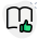 Academic syllabus guide book isolated on a white background icon