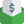 International money order payment in an envelope icon