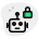 verrouillage du robot icon