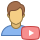 office m style youtuber icon