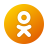 Odnoklassniki circulado icon