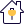 Home with energy plug connected isolated on a white background icon