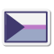 Флаг демисексуалов icon