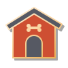 pin style 개 하우스 icon