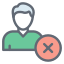 Rejected Employee icon